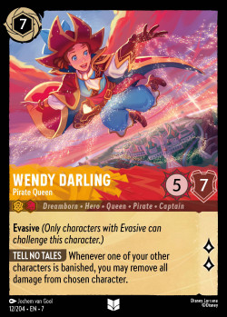 WENDY DARLING - Pirate Queen