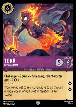 TE KA - Lava Monster