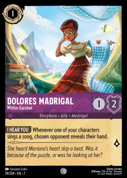 DOLORES MADRIGAL - Within Earshot