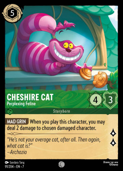 CHESHIRE CAT - Perplexing Feline