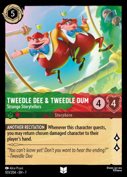 TWEEDLEDEE & TWEEDLEDUM - Strange Storytellers