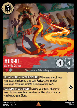 MUSHU - Majestic Dragon