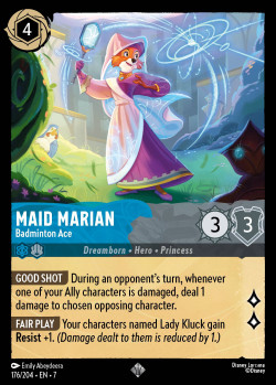 MAID MARIAN - Badminton Ace