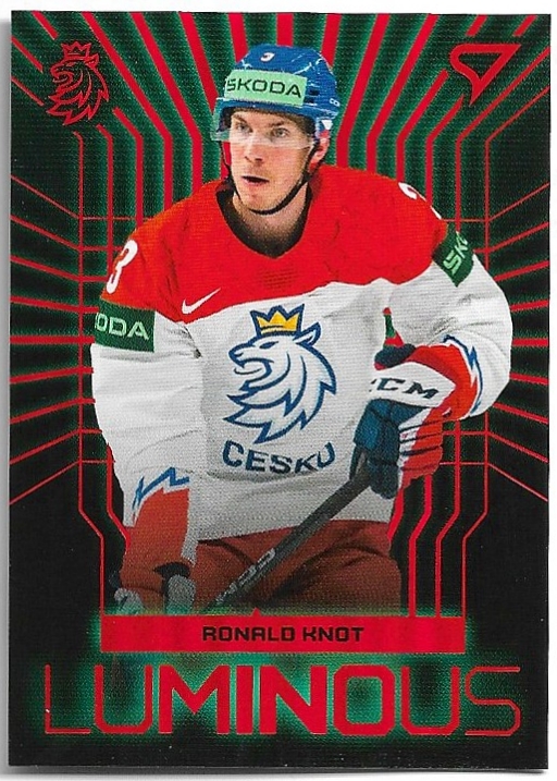 Red Luminous RONALD KNOT 2024 SportZoo Hokejové Česko