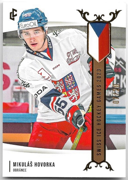 Gold MIKULÁŠ HOVORKA 23-24 Legendary Cards Expectations Road to Prague /20