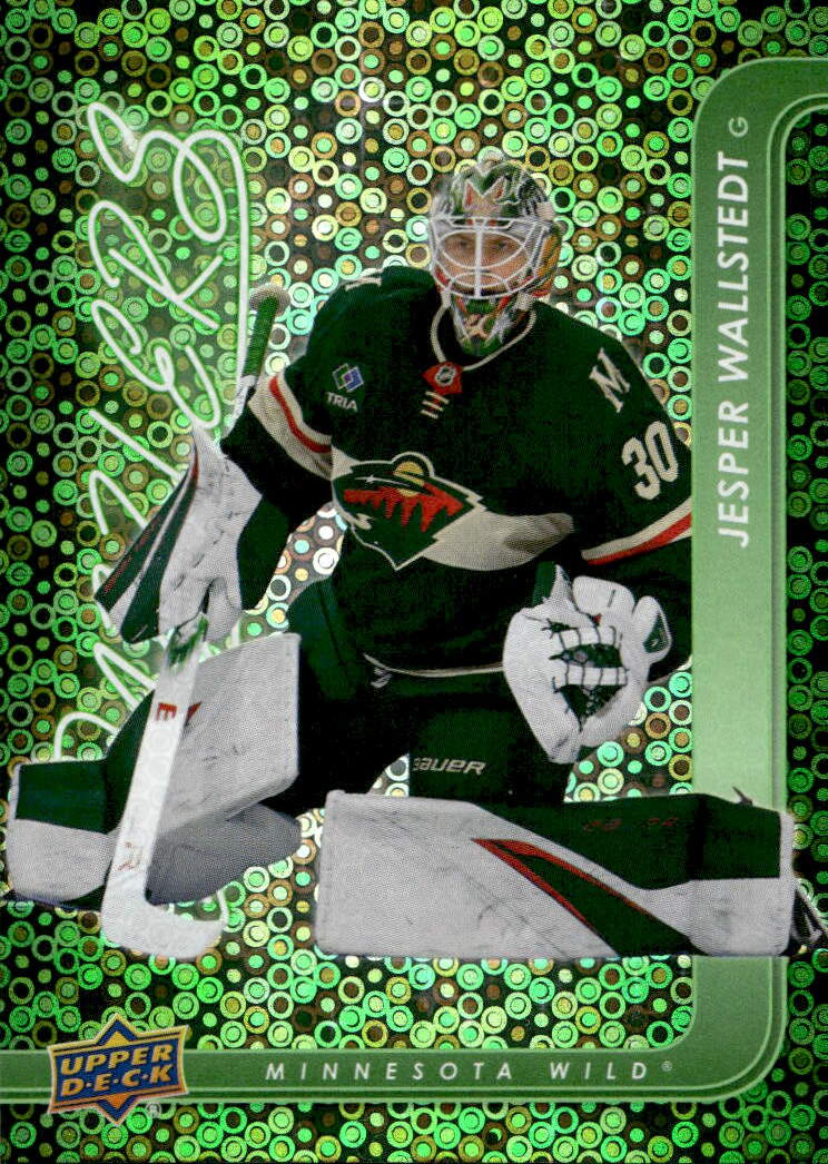 Rookie Dazzlers Green JESPER WALLSTEDT 24-25 UD Series 2
