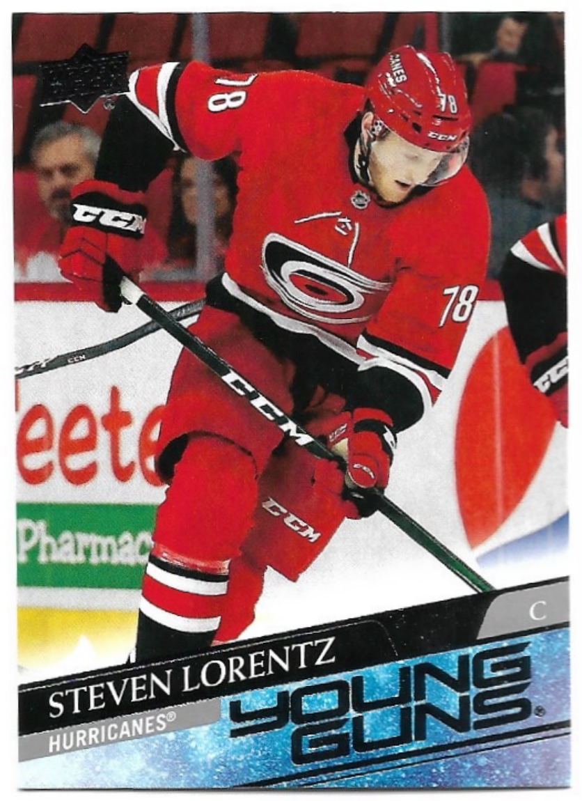 Rookie Young Guns STEVEN LORENTZ 20-21 UD Series 2