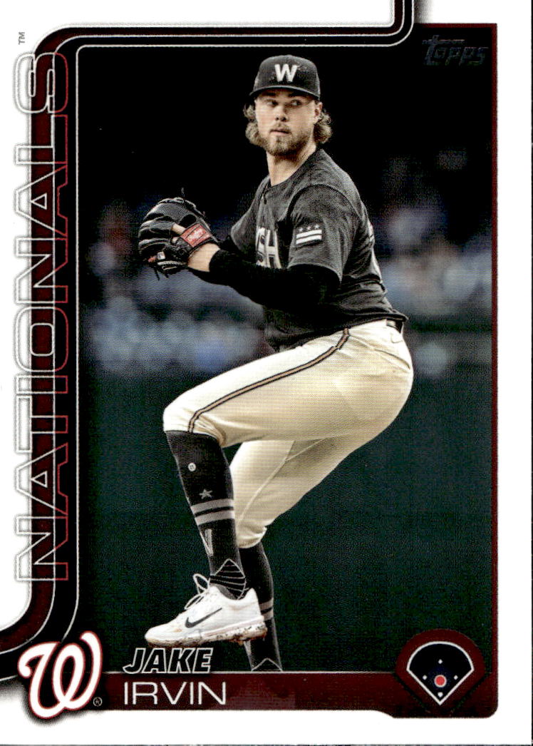 JAKE IRVIN 2025 Topps Series 1 Baseball