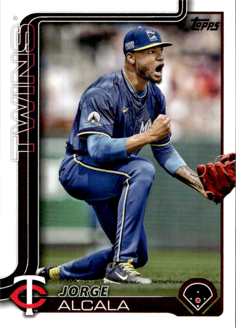 JORGE ALCALA 2025 Topps Series 1 Baseball