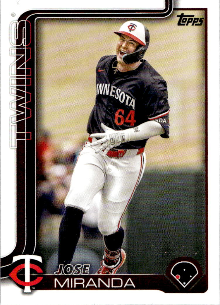 JOSE MIRANDA 2025 Topps Series 1 Baseball
