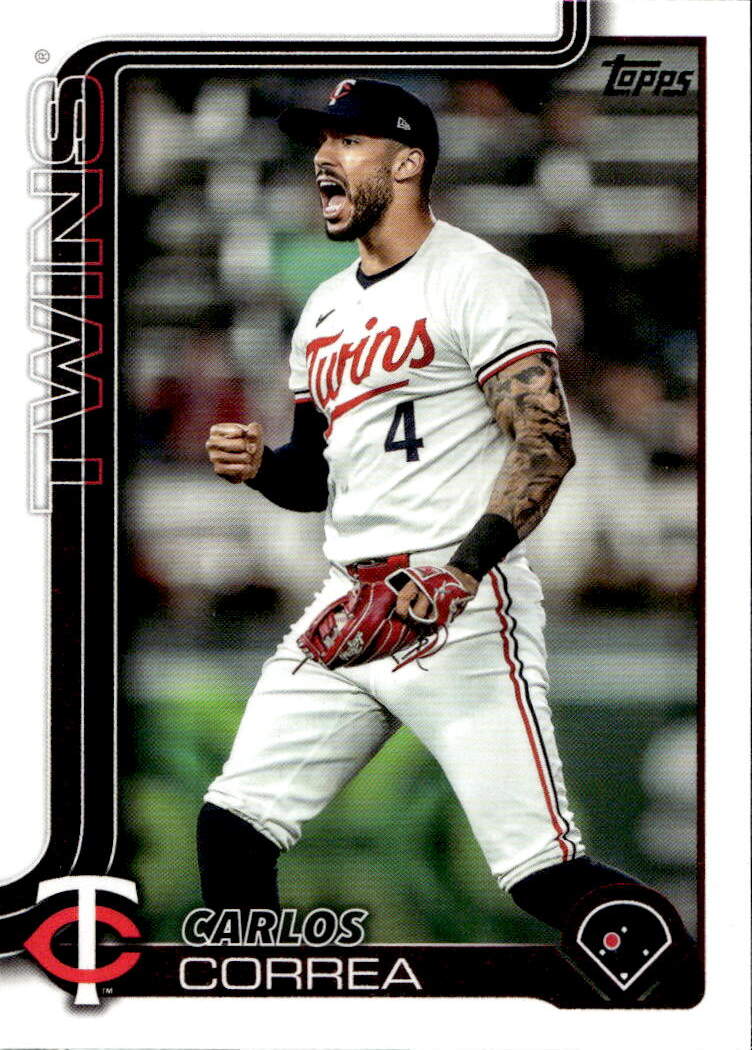 CARLOS CORREA 2025 Topps Series 1 Baseball
