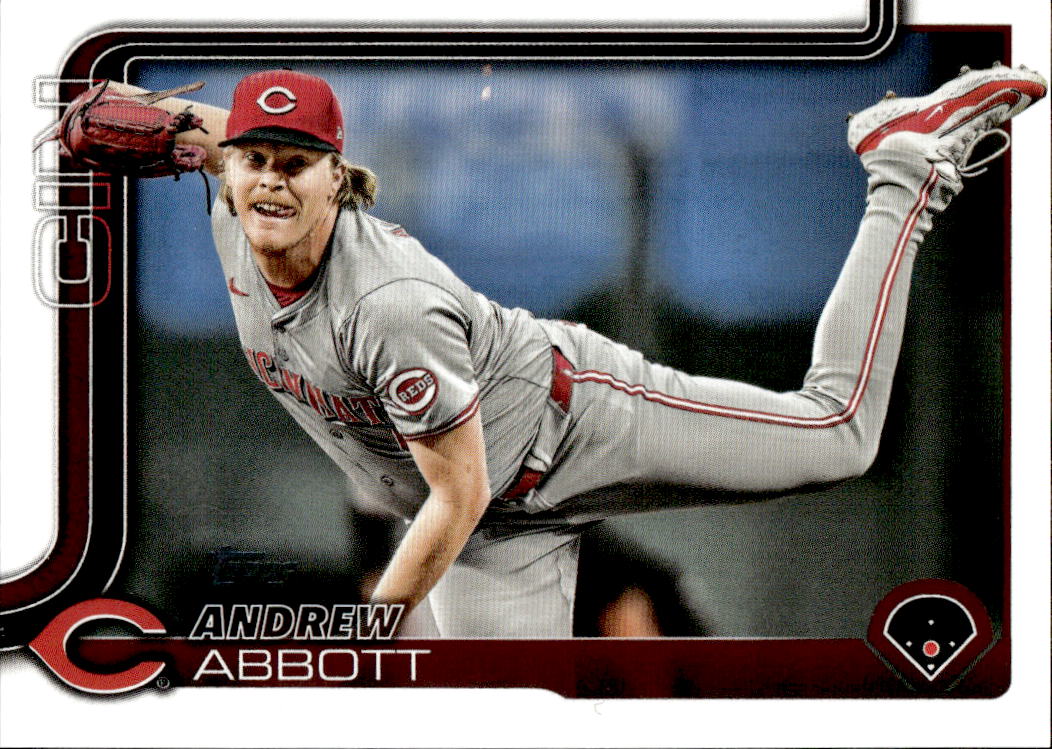 ANDREW ABBOTT 2025 Topps Series 1 Baseball