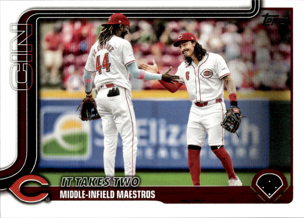 CINCINNATI RED 2025 Topps Series 1 Baseball
