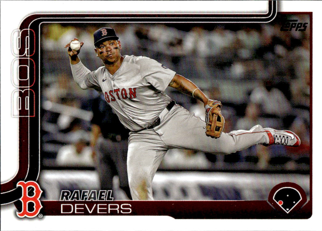 RAFAEL DEVERS 2025 Topps Series 1 Baseball