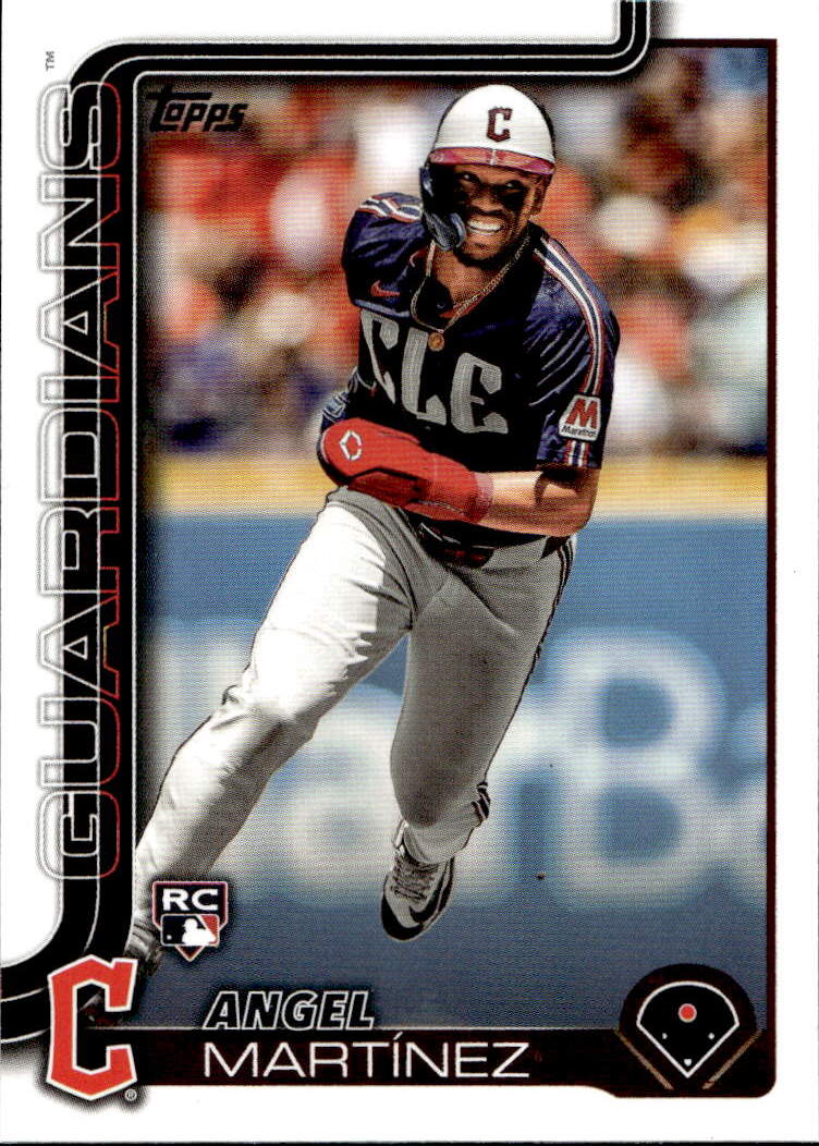 Rookie ANGEL MARTINEZ 2025 Topps Series 1 Baseball