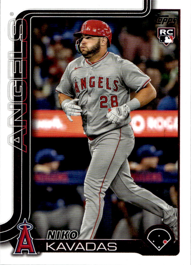 Rookie NIKO KAVADAS 2025 Topps Series 1 Baseball