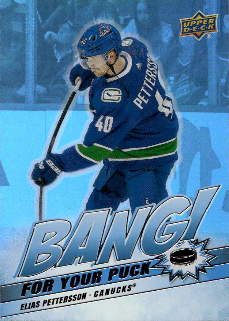 Bang For Your Puck ELIAS PETTERSSON 24-25 UD Series 2