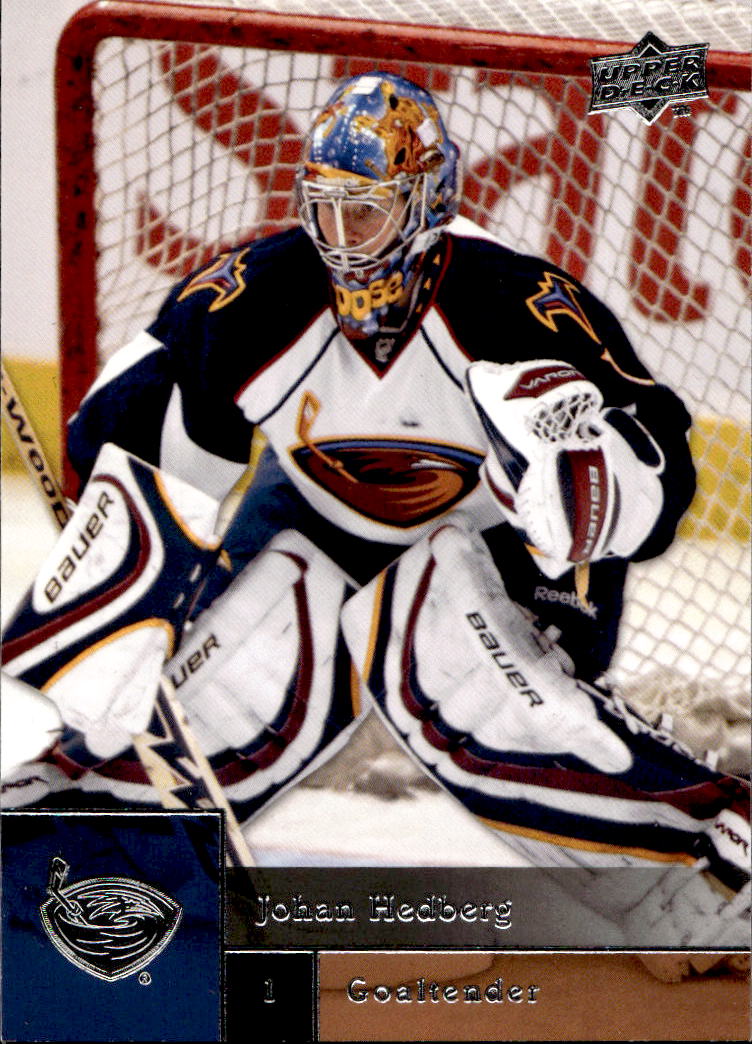 JOHAN HEDBERG 09-10 UD Series 2