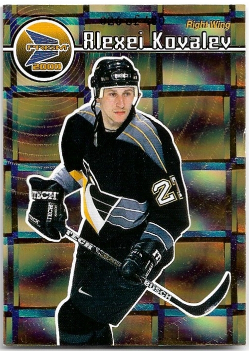 Holographic Gold ALEXEI KOVALEV 99-00 Pacific Prism /480 (špatná hrana)