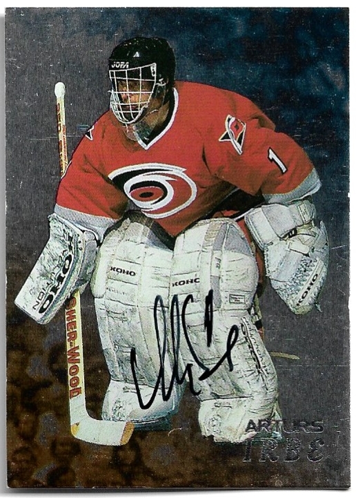 AUTO Silver ARTURS IRBE 98-99 In the Game Be A Player (světlé růžky)