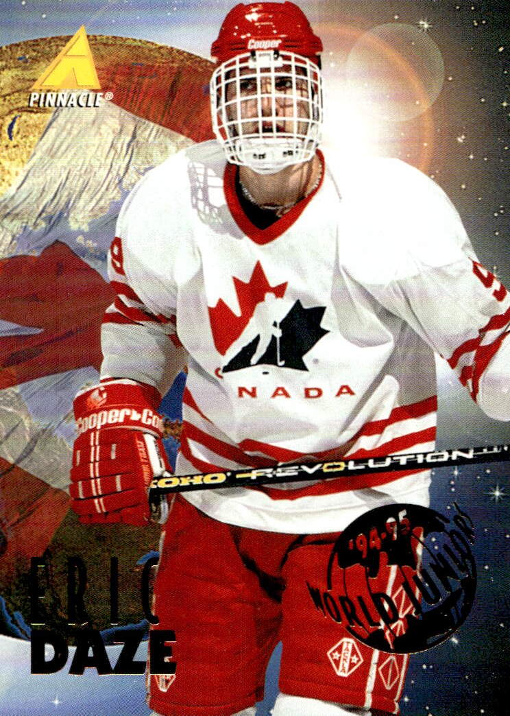 Rookie 94-95 World Juniors ERIC DAZE 94-95 Pinnacle