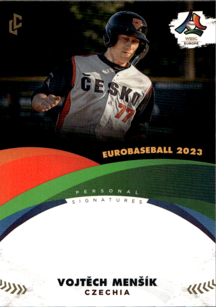 VOJTĚCH MENŠÍK 2023 LC WBSC EUROBASEBALL
