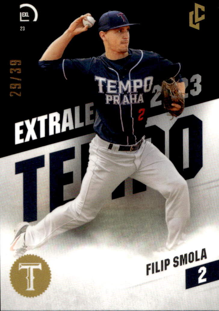 Leather FILIP SMOLA 2023 LC CZE Baseball Extraleague /39
