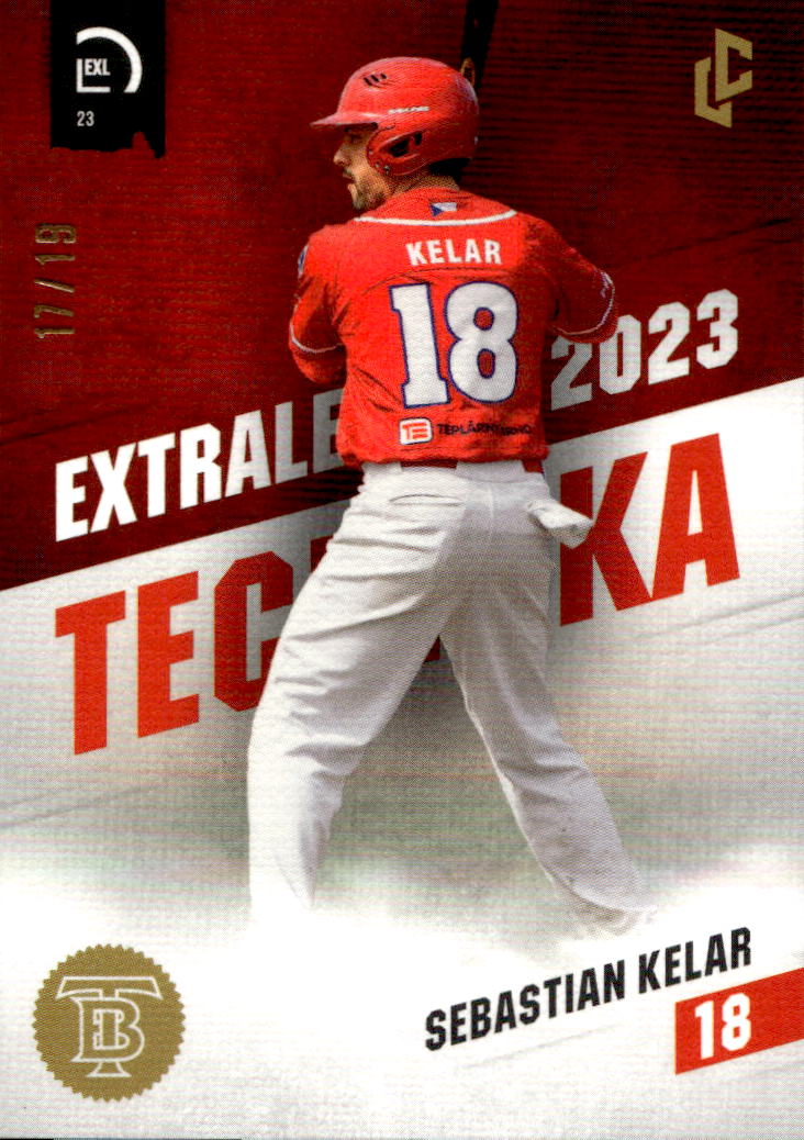 Canvas SEBASTIAN KELAR 2023 LC CZE Baseball Extraleague /19