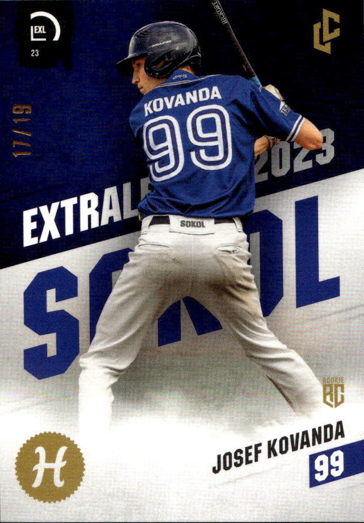 Canvas JOSEF KOVANDA 2023 LC CZE Baseball Extraleague /19