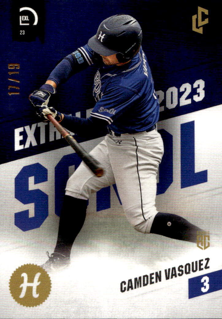 Canvas CAMDEN VASQUEZ 2023 LC CZE Baseball Extraleague /19