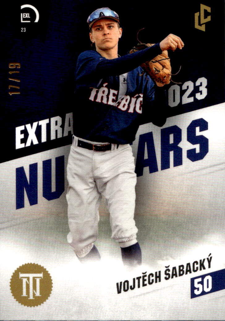 Canvas VOJTĚCH ŠABACKÝ 2023 LC CZE Baseball Extraleague /19
