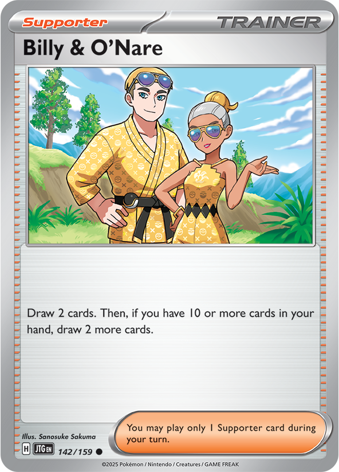 Reverse Holo - Supporter - BILLY & O'NARE