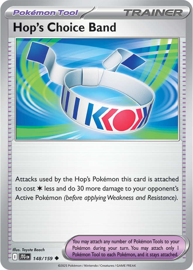 Pokemon Tool - HOP's CHOICE BAND