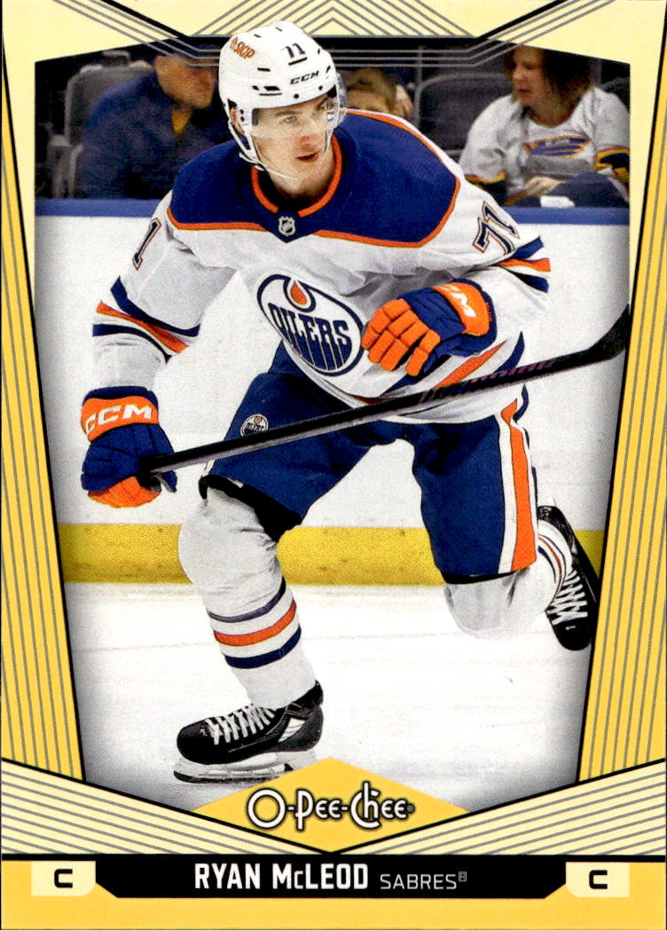 Yellow Border RYAN MCLEOD 24-25 UD O-Pee-Chee OPC