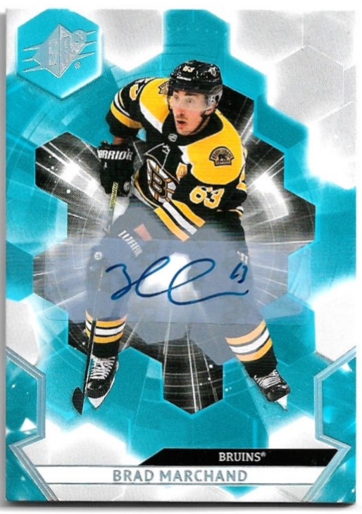 Auto BRAD MARCHAND 20-21 UD SPx
