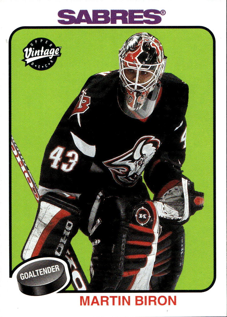 MARTIN BIRON 01-02 UD Vintage