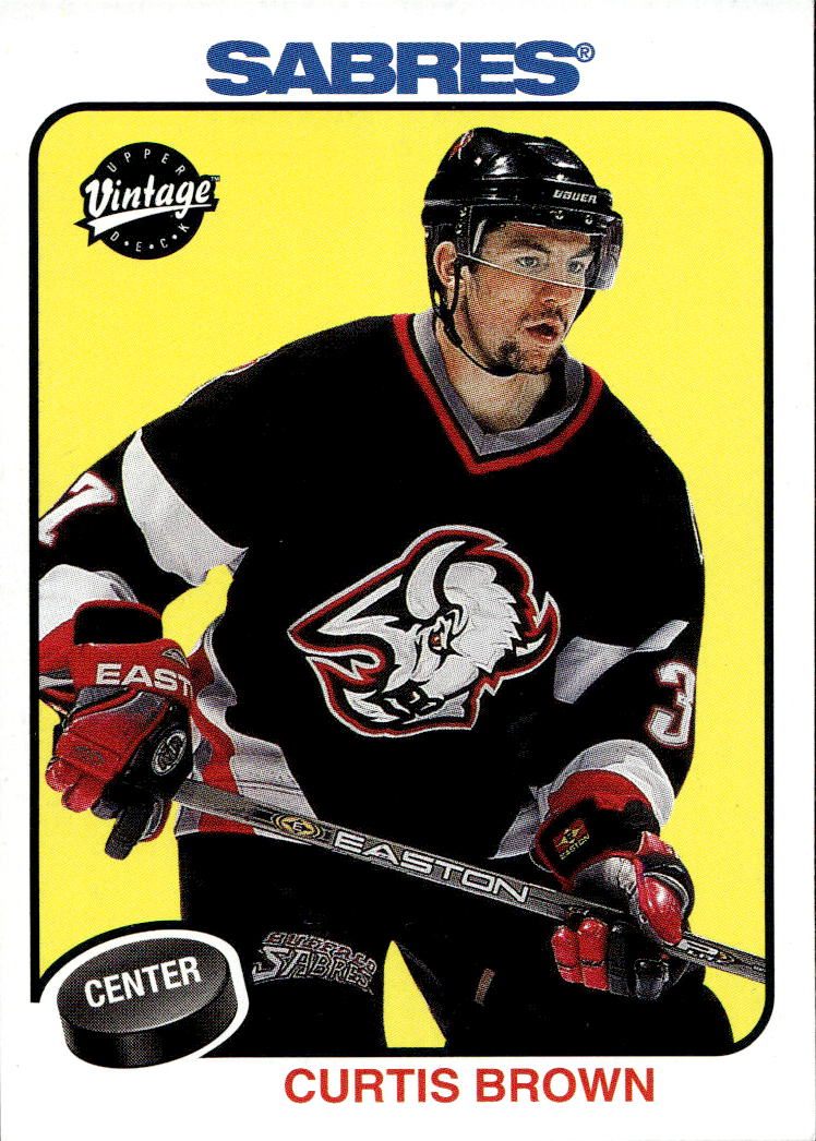 CURTIS BROWN 01-02 UD Vintage
