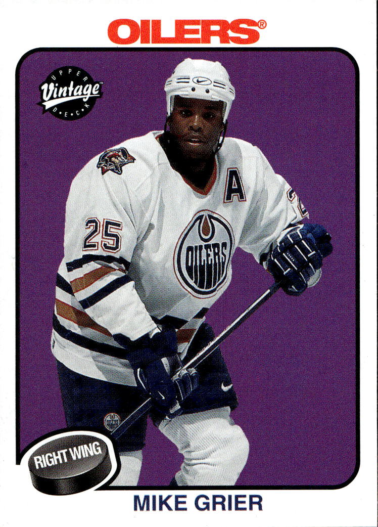 MIKE GRIER 01-02 UD Vintage