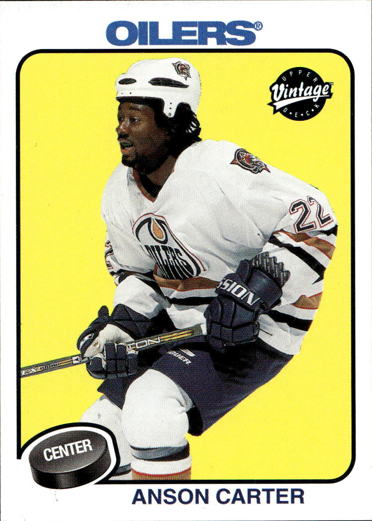 ANSON CARTER 01-02 UD Vintage