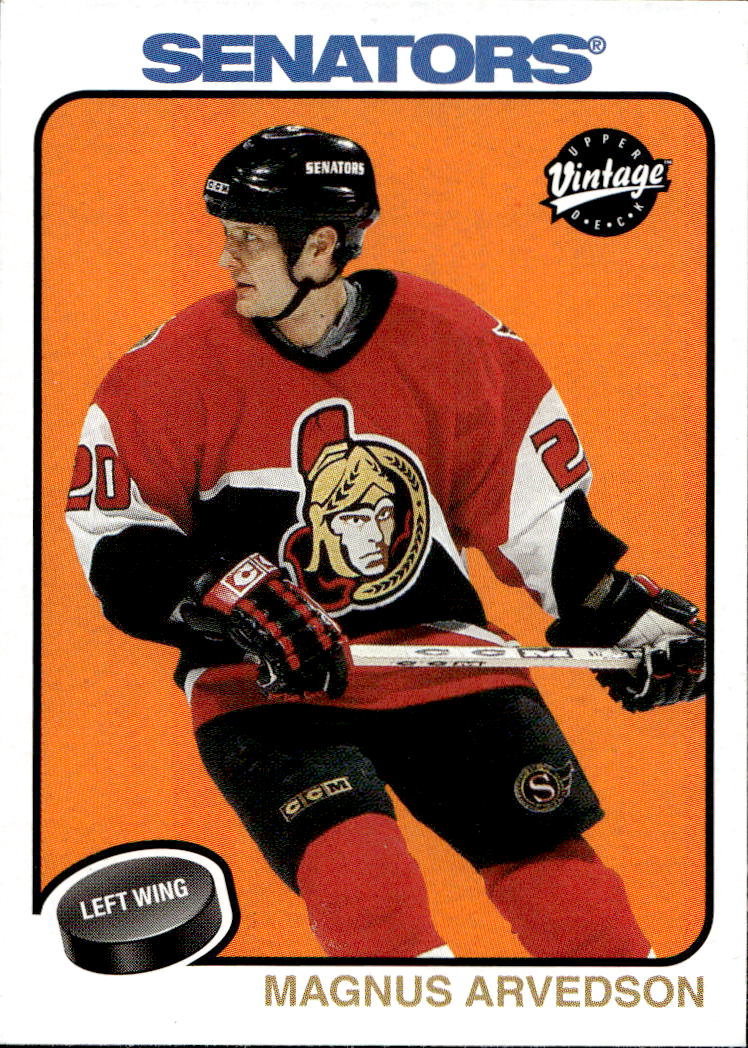 MAGNUS ARVEDSON 01-02 UD Vintage