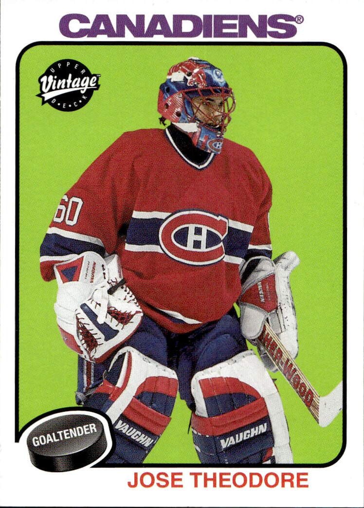JOSE THEODORE 01-02 UD Vintage