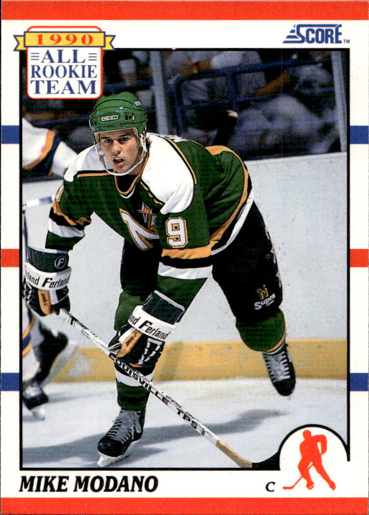 Rookie All-Rookie Team MIKE MODANO 90-91 Score