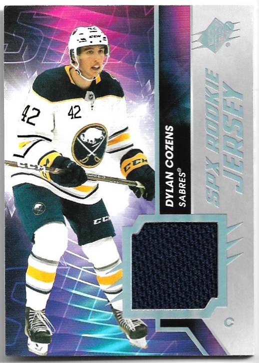 Jersey Rookie DYLAN COZENS 20-21 UD SPx