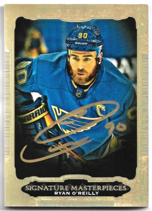 Auto Signature Masterpieces RYAN O'REILLY 20-21 UD Ultimate Collection