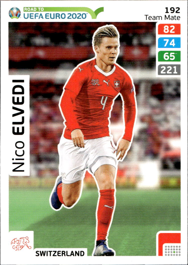 NICO ELVEDI 2020 Adrenalyn Road to UEFA Euro
