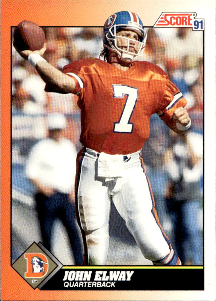 JOHN ELWAY 1991 Score