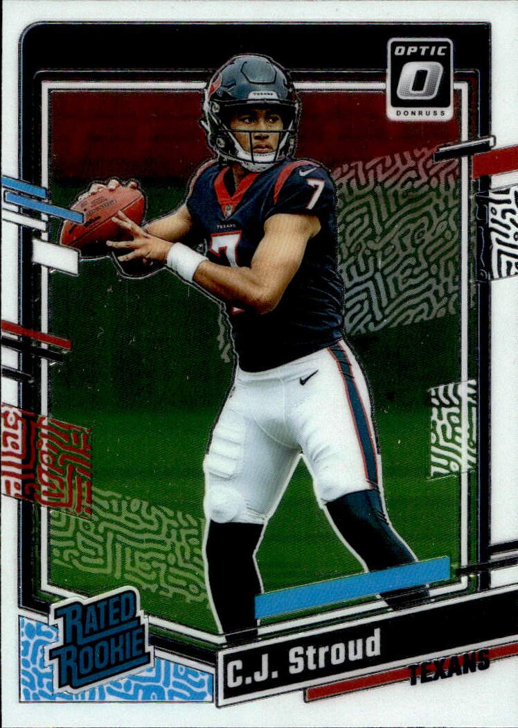 Rated Rookie C.J. STROUD 2023 Panini Donruss Optic Football