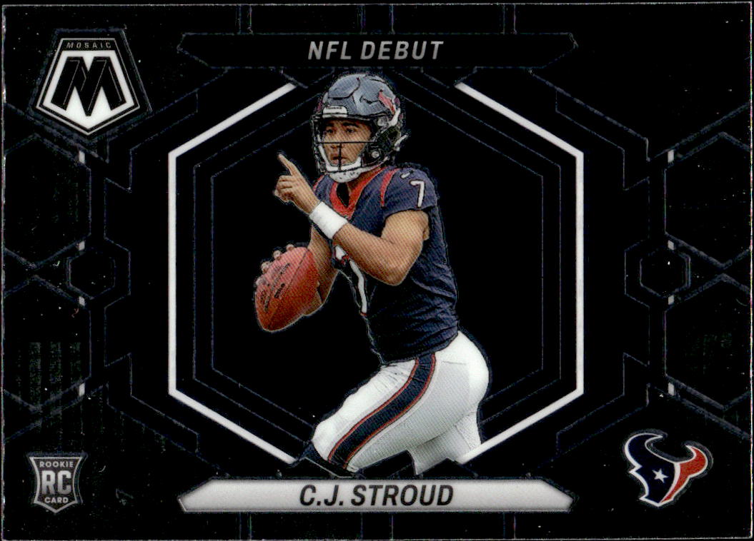 NFL Debut Rookie C.J. STROUD 2023 Panini Mosaic Football