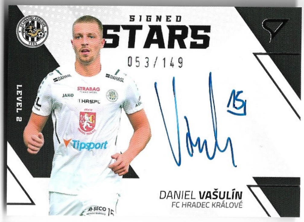 Auto Signature Stars DANIEL VAŠULÍN 22-23 SportZoo Fortuna Liga Série 1 /149