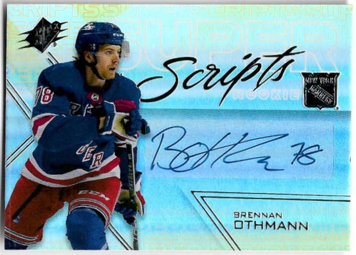 Auto Rookie Gold Super Script BRENNAN OTHMANN  24-25 UD SPx /99